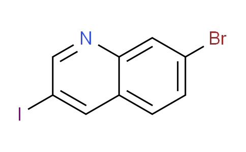 CAS No. 1416440-61-3, 7-Bromo-3-iodoquinoline