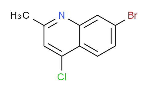 CAS No. 143946-45-6, 7-Bromo-4-chloro-2-methylquinoline