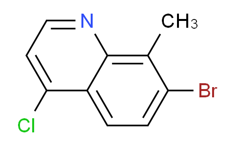 CAS No. 1189106-50-0, 7-Bromo-4-chloro-8-methylquinoline