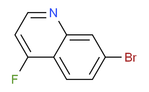 CAS No. 1416439-65-0, 7-Bromo-4-fluoroquinoline