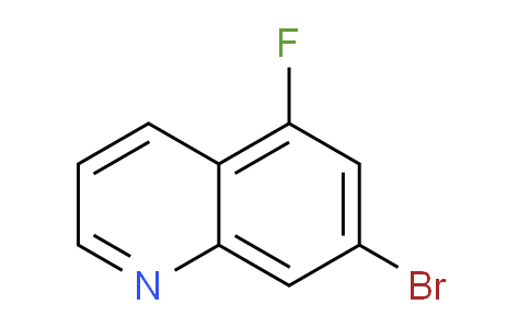 CAS No. 852061-94-0, 7-Bromo-5-fluoroquinoline