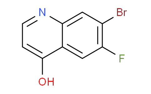 CAS No. 1443378-59-3, 7-Bromo-6-fluoroquinolin-4-ol