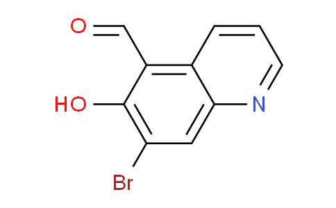 CAS No. 1378260-81-1, 7-Bromo-6-hydroxyquinoline-5-carbaldehyde