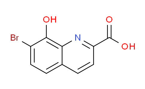 CAS No. 495411-33-1, 7-Bromo-8-hydroxyquinoline-2-carboxylic acid