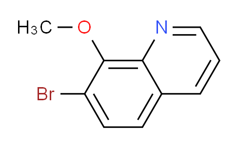 CAS No. 36748-99-9, 7-Bromo-8-methoxyquinoline
