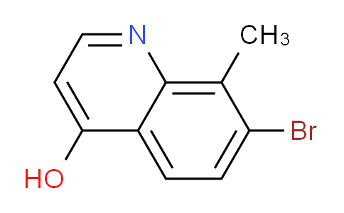 CAS No. 1189106-48-6, 7-Bromo-8-methylquinolin-4-ol
