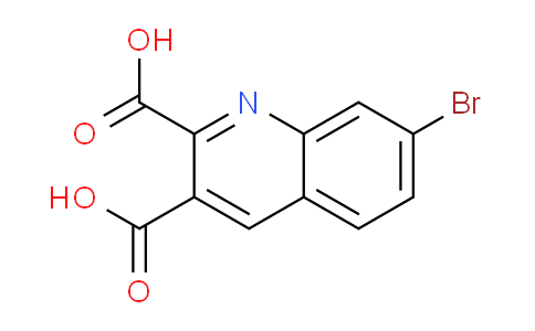 CAS No. 892874-38-3, 7-Bromoquinoline-2,3-dicarboxylic acid