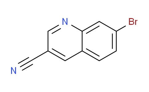CAS No. 1375108-40-9, 7-Bromoquinoline-3-carbonitrile