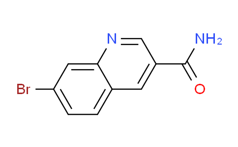 CAS No. 1296950-66-7, 7-Bromoquinoline-3-carboxamide