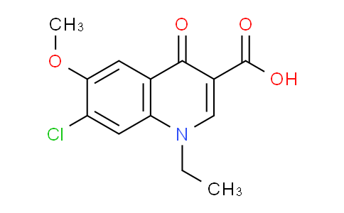 CAS No. 1315345-41-5, 7-Chloro-1-ethyl-6-methoxy-4-oxo-1,4-dihydroquinoline-3-carboxylic acid