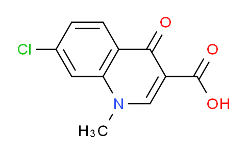 CAS No. 23789-96-0, 7-Chloro-1-methyl-4-oxo-1,4-dihydroquinoline-3-carboxylic acid