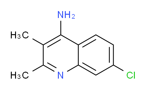 CAS No. 1707373-31-6, 7-Chloro-2,3-dimethylquinolin-4-amine
