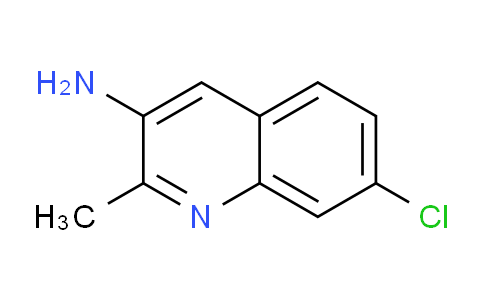 CAS No. 1297654-74-0, 7-Chloro-2-methylquinolin-3-amine