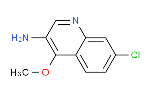 CAS No. 81675-02-7, 7-Chloro-4-methoxyquinolin-3-amine