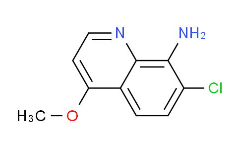 CAS No. 1394083-96-5, 7-Chloro-4-methoxyquinolin-8-amine