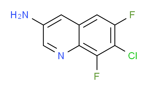 CAS No. 318684-44-5, 7-Chloro-6,8-difluoroquinolin-3-amine