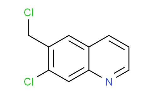 CAS No. 1244948-88-6, 7-Chloro-6-(chloromethyl)quinoline