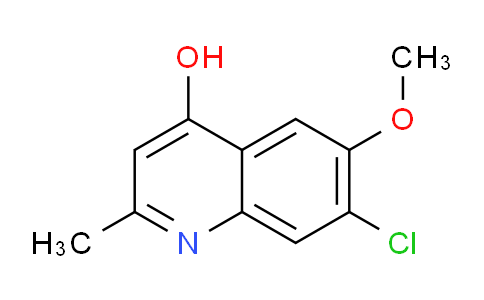 CAS No. 1315373-01-3, 7-Chloro-6-methoxy-2-methylquinolin-4-ol