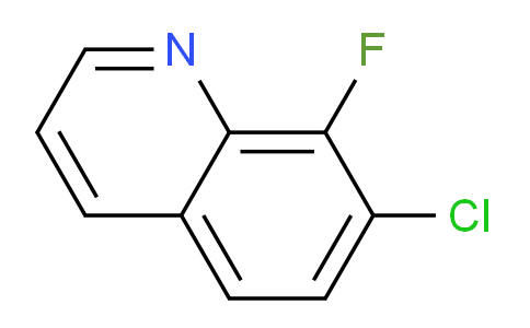 CAS No. 1133116-09-2, 7-Chloro-8-fluoroquinoline