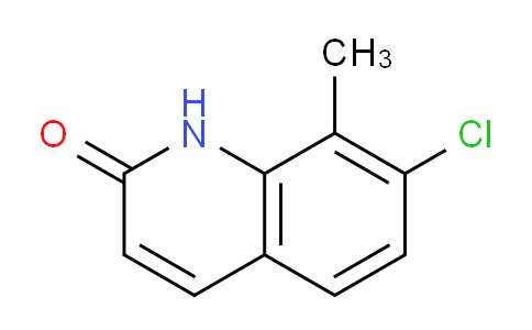 CAS No. 73108-76-6, 7-Chloro-8-methylquinolin-2(1H)-one