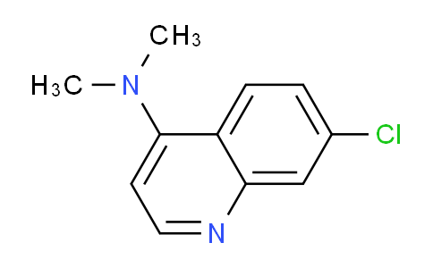 CAS No. 22072-07-7, 7-Chloro-N,N-dimethylquinolin-4-amine