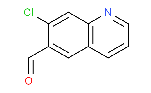 CAS No. 916812-06-1, 7-Chloroquinoline-6-carbaldehyde