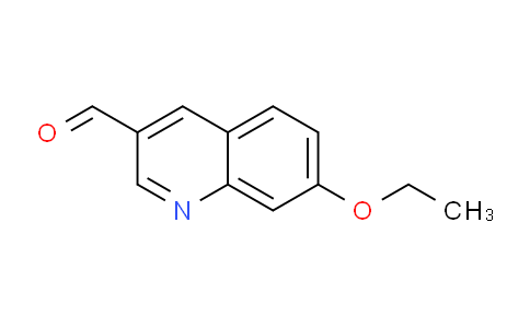 CAS No. 745830-19-7, 7-Ethoxyquinoline-3-carbaldehyde