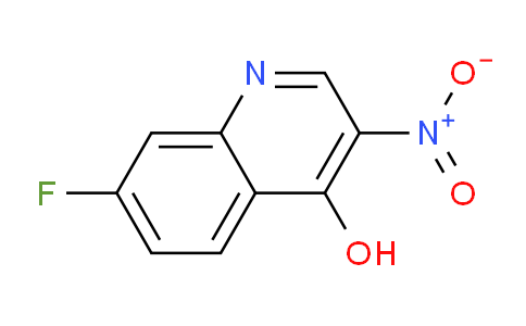 CAS No. 256923-33-8, 7-Fluoro-3-nitroquinolin-4-ol