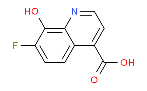 CAS No. 1420793-94-7, 7-Fluoro-8-hydroxyquinoline-4-carboxylic acid