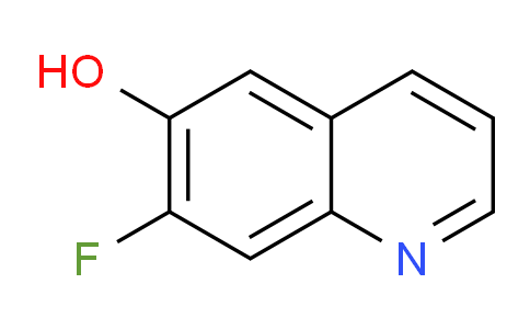 CAS No. 1261589-18-7, 7-Fluoroquinolin-6-ol