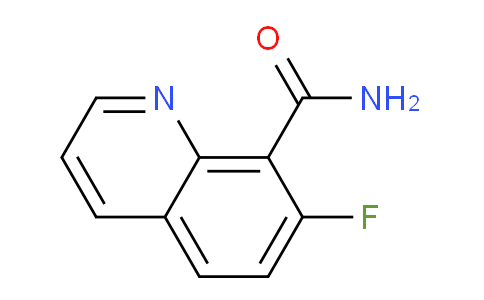 CAS No. 1506225-06-4, 7-Fluoroquinoline-8-carboxamide