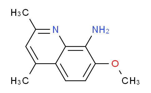 CAS No. 1378258-88-8, 7-Methoxy-2,4-dimethylquinolin-8-amine