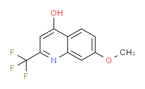 CAS No. 41192-85-2, 7-Methoxy-2-(trifluoromethyl)quinolin-4-ol