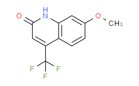 CAS No. 73496-31-8, 7-Methoxy-4-(trifluoromethyl)quinolin-2(1H)-one