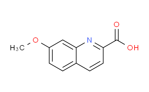 CAS No. 852402-71-2, 7-Methoxyquinoline-2-carboxylic acid