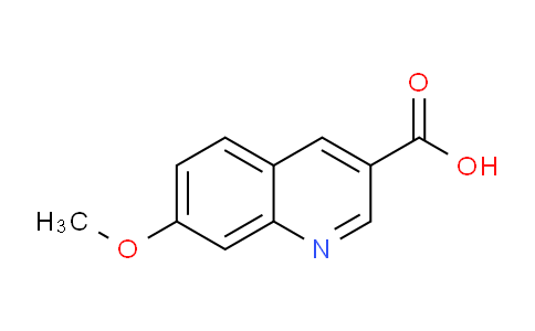 CAS No. 474659-26-2, 7-Methoxyquinoline-3-carboxylic acid