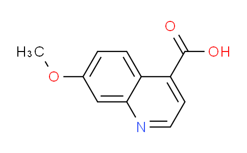 CAS No. 816449-02-2, 7-Methoxyquinoline-4-carboxylic acid