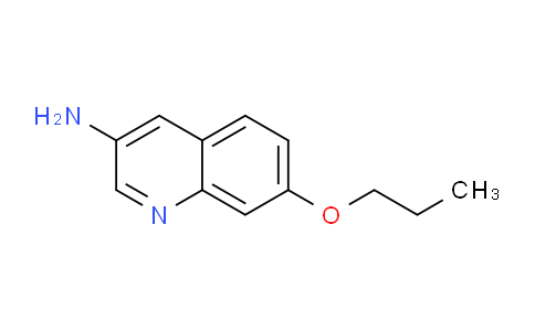 CAS No. 1365942-12-6, 7-Propoxyquinolin-3-amine