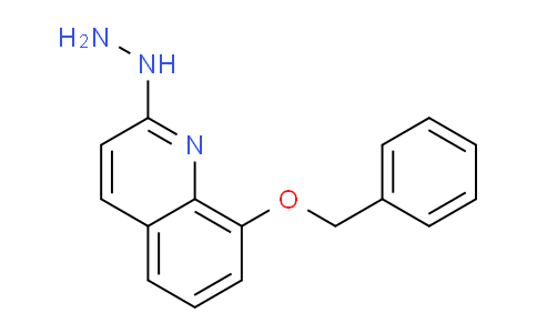 CAS No. 1225902-60-2, 8-(Benzyloxy)-2-hydrazinylquinoline