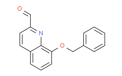 CAS No. 88238-73-7, 8-(Benzyloxy)quinoline-2-carbaldehyde