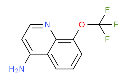 CAS No. 874880-24-7, 8-(Trifluoromethoxy)quinolin-4-amine
