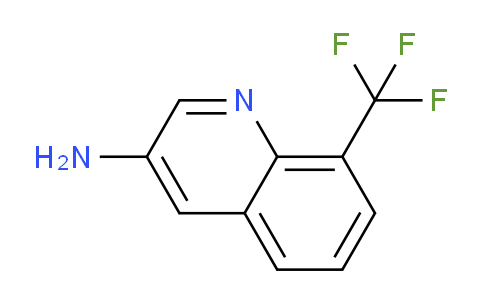 CAS No. 347146-22-9, 8-(Trifluoromethyl)quinolin-3-amine