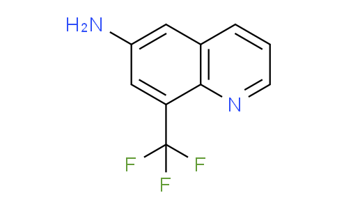 CAS No. 1080640-91-0, 8-(Trifluoromethyl)quinolin-6-amine