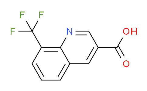 CAS No. 31588-79-1, 8-(Trifluoromethyl)quinoline-3-carboxylic acid