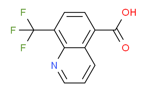 CAS No. 253787-47-2, 8-(Trifluoromethyl)quinoline-5-carboxylic acid