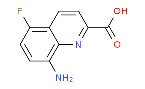 CAS No. 1420790-42-6, 8-Amino-5-fluoroquinoline-2-carboxylic acid