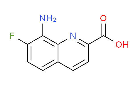 CAS No. 1420794-32-6, 8-Amino-7-fluoroquinoline-2-carboxylic acid