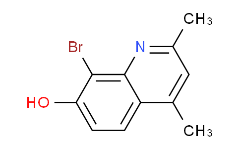 CAS No. 1378259-48-3, 8-Bromo-2,4-dimethylquinolin-7-ol