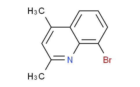 CAS No. 1023812-38-5, 8-Bromo-2,4-dimethylquinoline