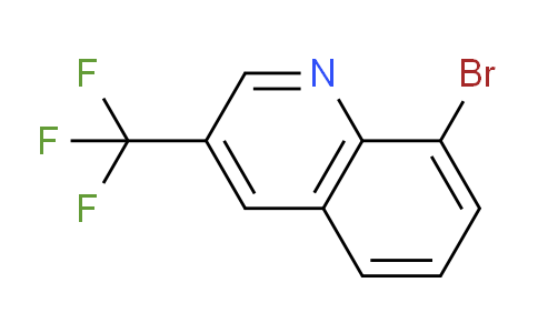 CAS No. 917251-86-6, 8-Bromo-3-(trifluoromethyl)quinoline
